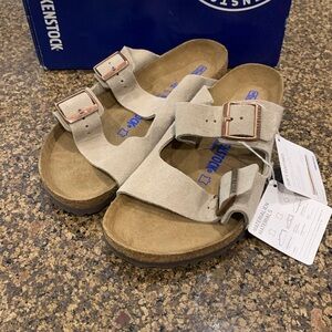 Birkenstock Arizona BS SFB EU41R Taupe Suede P156